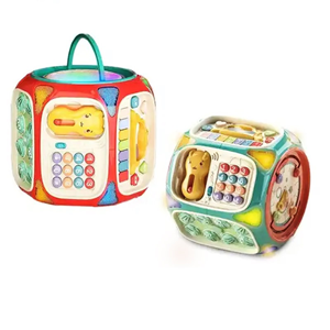 اسباب بازی هشت ضلعی هوش موزیکال Baby enlightenment octahedron_اسباب بازی